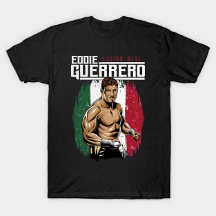 Eddie Guerrero Latino Heat Portrait T-Shirt